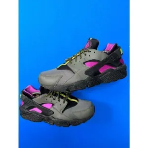 Nike Air Huarache Run SU River Rock (AH9710-002) Athletic Shoes Size 12 (CON200)