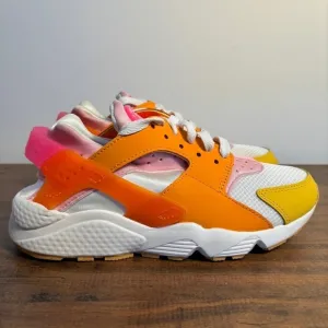 Nike Air Huarache Sneakers Shoes Summit White/Hyper Pink DX2674-100 Women 6.5