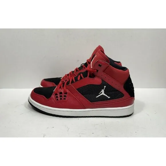 Nike Air Jordan 1 Flight 372704-602 Red Basketball Shoes Sneakers Men’s Size 11