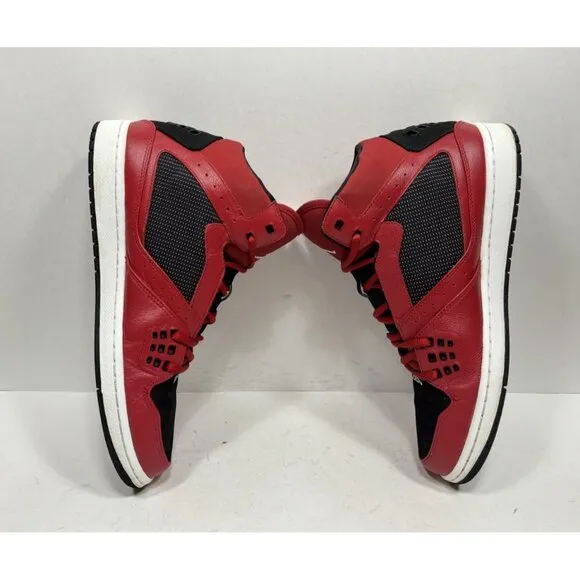 Nike Air Jordan 1 Flight 372704-602 Red Basketball Shoes Sneakers Men’s Size 11