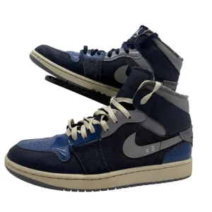Nike Air Jordan 1 Mid SE Craft Mens 9.5 Obsession Blue Shoes Sneakers DR8868-400