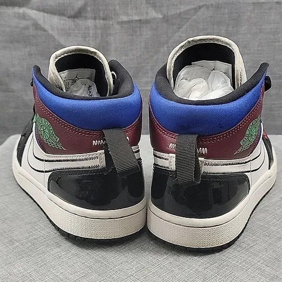 Nike Air Jordan 1 Mid SE Womens SZ 6.5 Red Athletic Shoes Sneakers DB5454-001