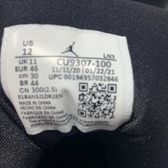 Nike Air Jordan 7 Retro Flint 2021 Mens Basketball Shoes White CU9307 Size 12