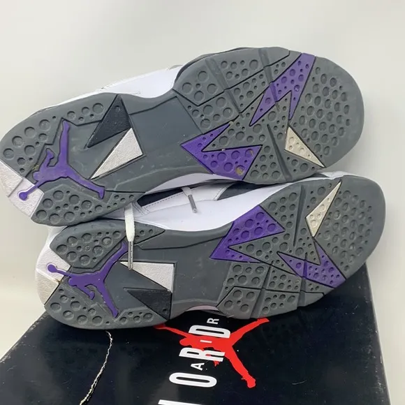 Nike Air Jordan 7 Retro Flint 2021 Mens Basketball Shoes White CU9307 Size 12
