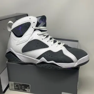 Nike Air Jordan 7 Retro Flint 2021 Mens Basketball Shoes White CU9307 Size 12