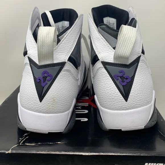 Nike Air Jordan 7 Retro Flint 2021 Mens Basketball Shoes White CU9307 Size 12