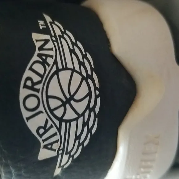 Nike Air Jordan Black Athletic Shoes 6Y