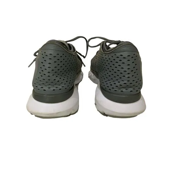 Nike AIR JORDAN FLOW Grey White Shoes Mens Size 12 Low Lace Up Athletic Sneakers