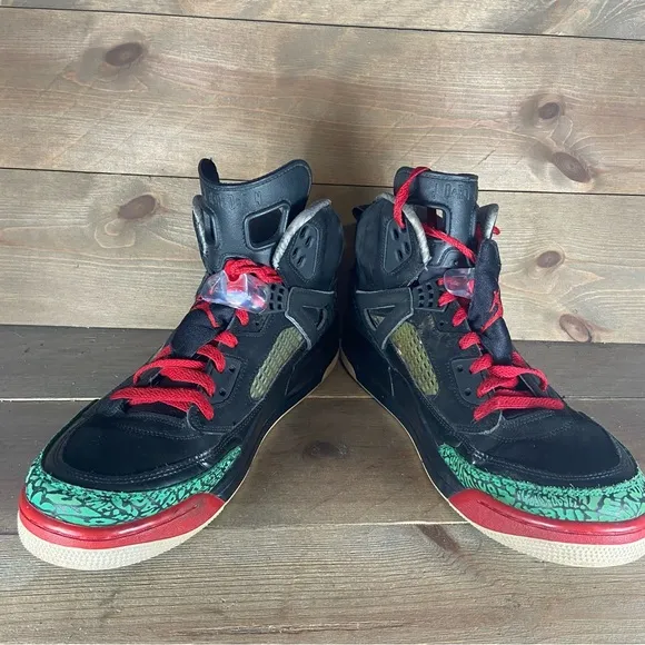 nike air jordan spizike mens size 12 shoes black athletic basketball sneakers