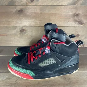 nike air jordan spizike mens size 12 shoes black athletic basketball sneakers
