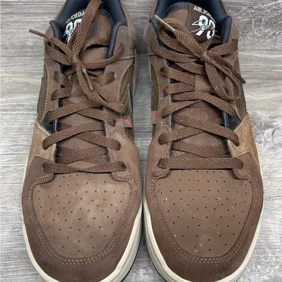 NIKE Air Jordan Stadium 90 Cacao Wow Brown Sneakers Shoes DX4397-200-Men’s 8.5