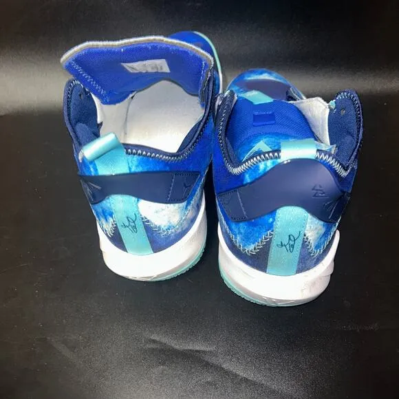 Nike Air Jordan Trust &amp; Loyalty Why Not Zer0.4 Blue Athletic Shoes Sneakers 12