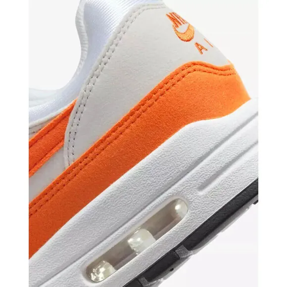 Nike Air Max 1 DZ2628-002 Sneakers Women's 6 Gray Orange Lifestyle Shoes NR7292