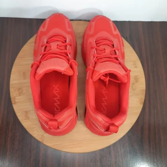 Nike Air Max 200 Mens Size 9 Shoes Triple University Red Athletic Sneakers