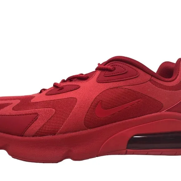 Nike Air Max 200 University Red Mens Running Shoes Size 11 CU4878 600 NEW