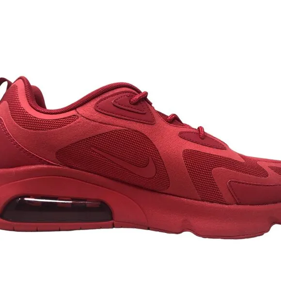 Nike Air Max 200 University Red Mens Running Shoes Size 11 CU4878 600 NEW