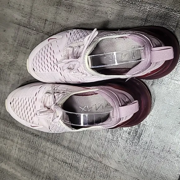 Nike Air Max 270 Barely Rose Sneakers Shoes 7 Women's