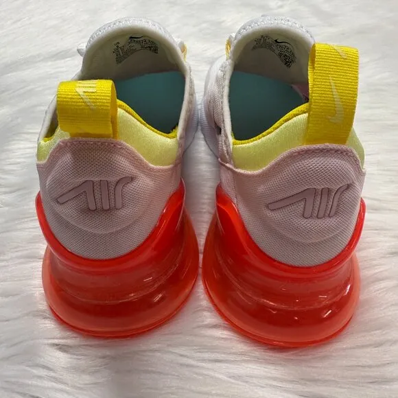 Nike Air Max 270 White Womens Running Shoes FZ3624-100 VNDS Sz 6