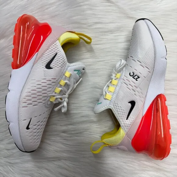 Nike Air Max 270 White Womens Running Shoes FZ3624-100 VNDS Sz 6