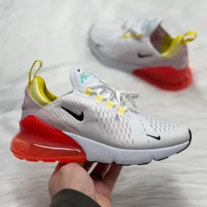 Nike Air Max 270 White Womens Running Shoes FZ3624-100 VNDS Sz 6