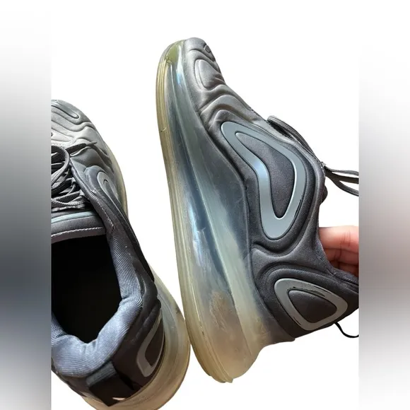 Nike Air Max 720 Cool Grey Sneakers Men's 10.5 Shoes Kicks Workout Athletic‎ ✅