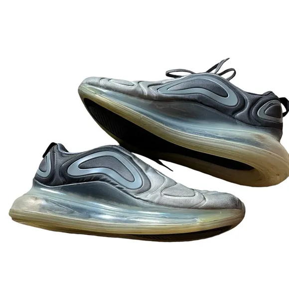 Nike Air Max 720 Cool Grey Sneakers Men's 10.5 Shoes Kicks Workout Athletic‎ ✅