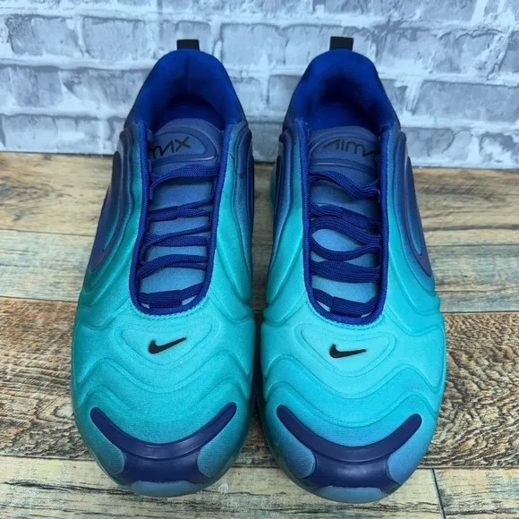 Nike Air Max 720 Deep Royal‎ Blue Black Running Shoes AO2924-400 Mens Size 8.5