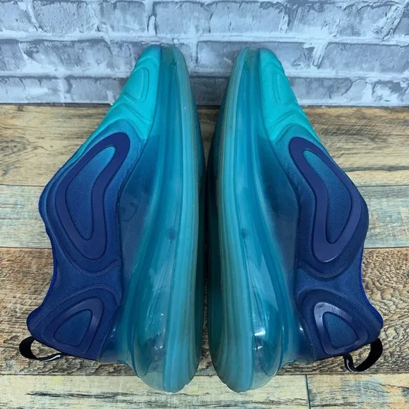 Nike Air Max 720 Deep Royal‎ Blue Black Running Shoes AO2924-400 Mens Size 8.5