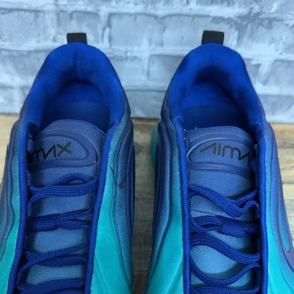 Nike Air Max 720 Deep Royal‎ Blue Black Running Shoes AO2924-400 Mens Size 8.5