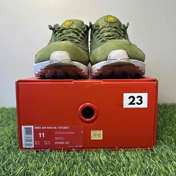 Nike Air Max 95 x Stussy Olive Green