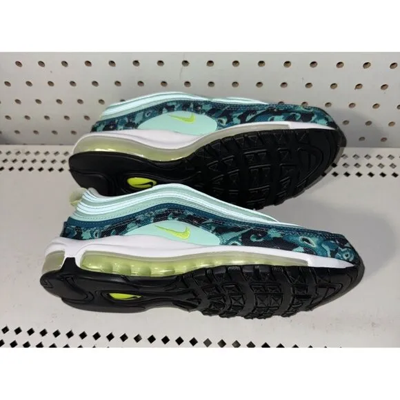 Nike Air Max 97 Moth Camo Womens Athletic Shoes Sneakers Size 6 DX3366-300