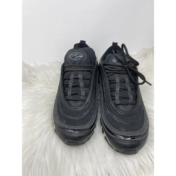 Nike Air Max 97 Premium Black 2017 Sneakers 917646-003 Women's US 9.5