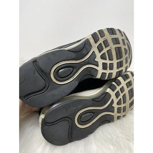 Nike Air Max 97 Premium Black 2017 Sneakers 917646-003 Women's US 9.5