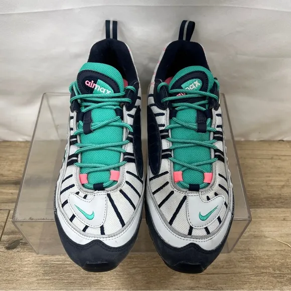 Nike Air Max 98 Tidal Wave Mens Size 9.5 Athletic Shoes Sneakers 640744-005