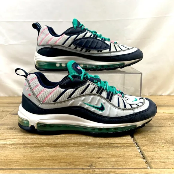 Nike Air Max 98 Tidal Wave Mens Size 9.5 Athletic Shoes Sneakers 640744-005