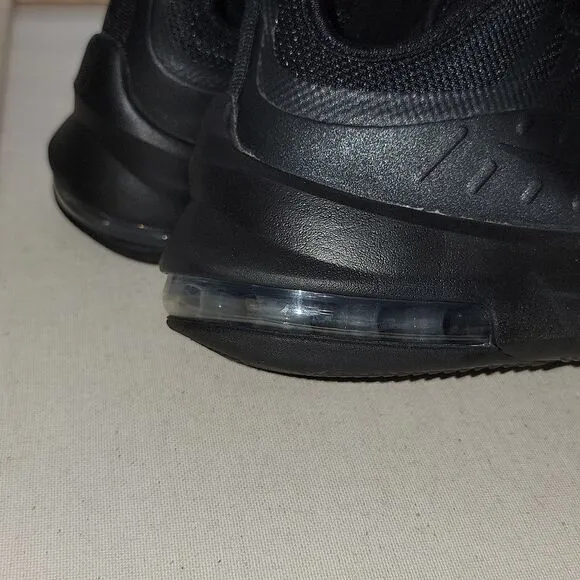 Nike Air Max Axis Triple Black Trainer Shoes AH5222-008 Size 7Y Womens 8.5
