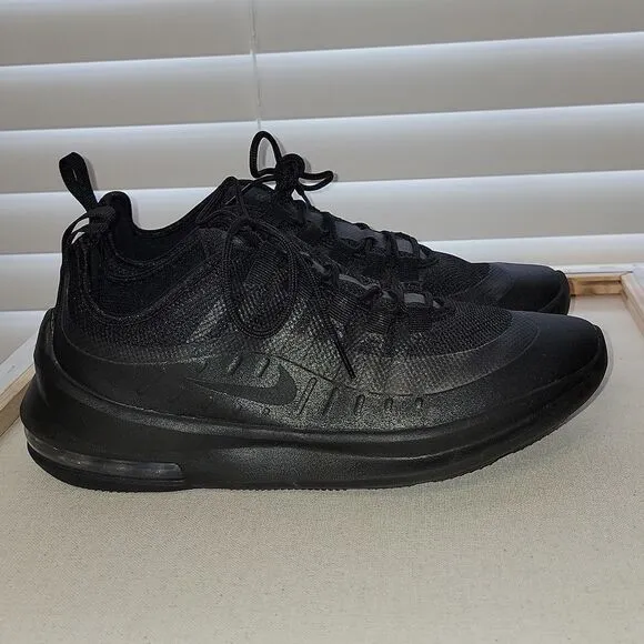 Nike Air Max Axis Triple Black Trainer Shoes AH5222-008 Size 7Y Womens 8.5