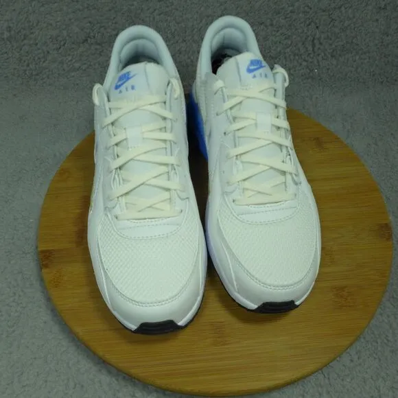 Nike Air Max Excee White and Blue Sneakers Woman's Size 9.5 Shoes CD5432-128