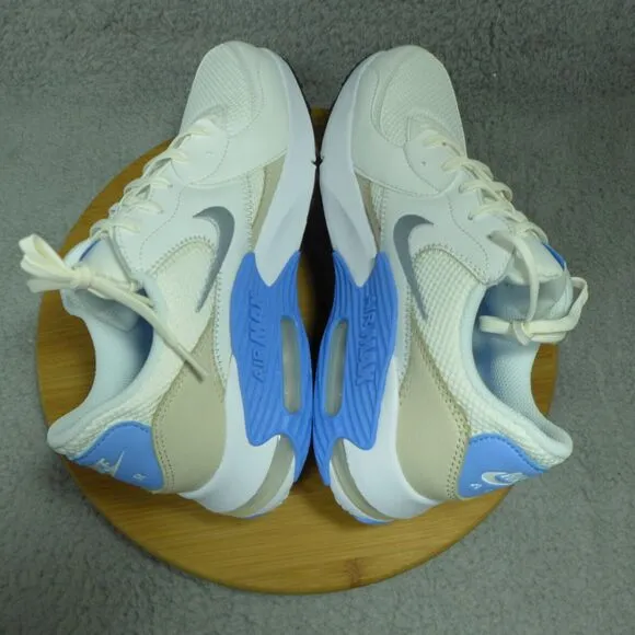 Nike Air Max Excee White and Blue Sneakers Woman's Size 9.5 Shoes CD5432-128