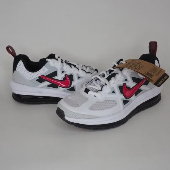 Nike Air Max Genome Se1 GS Boys Shoes Running White Black