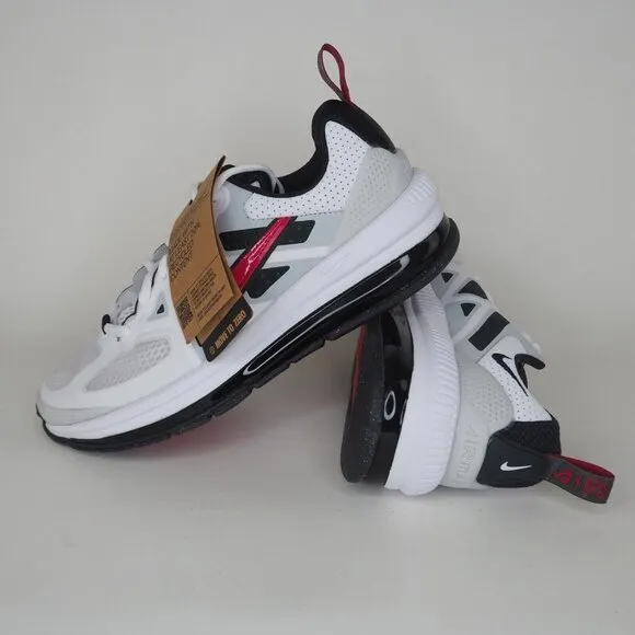 Nike Air Max Genome Se1 GS Boys Shoes Running White Black