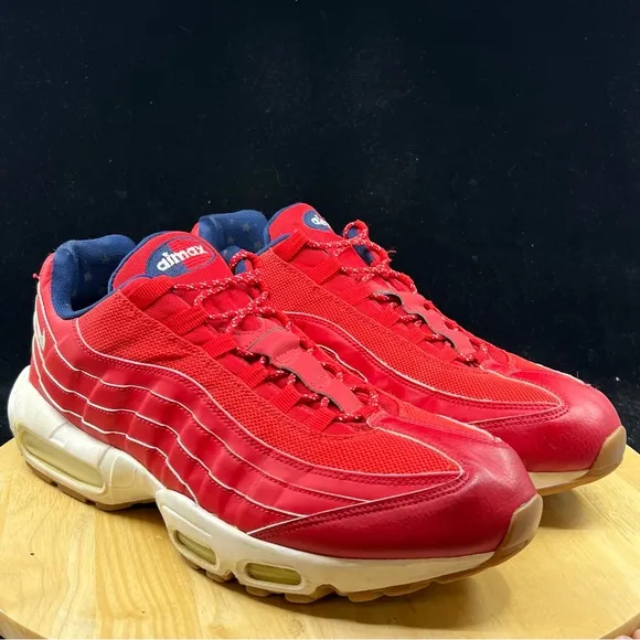 Nike Air Max Premium Independence Day Red Mens Size 13 Athletic Shoe 538416-614