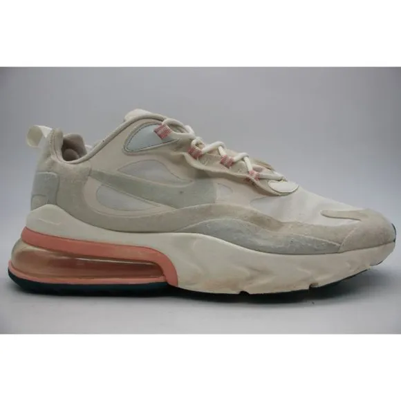 Nike  Air Max React 270 Men's Size 12 White Ghost Aqua Running Shoes AO4971-100