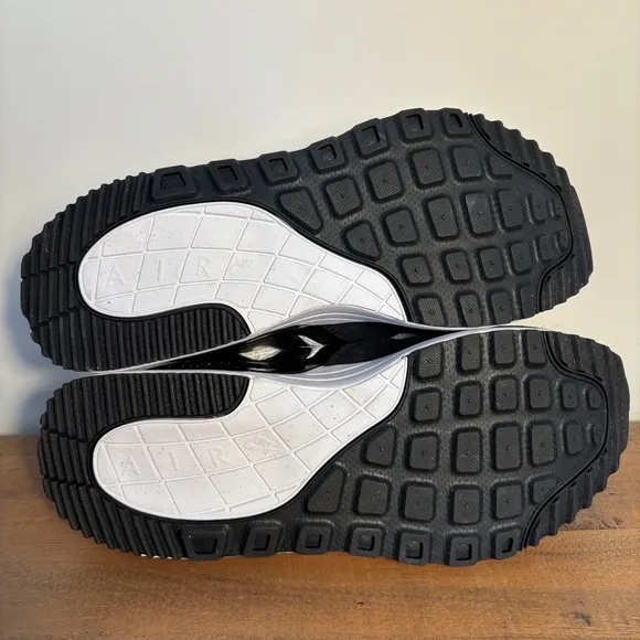 Nike Air Max System Sneakers Shoes Mens Size 10 Black White DM9537-103