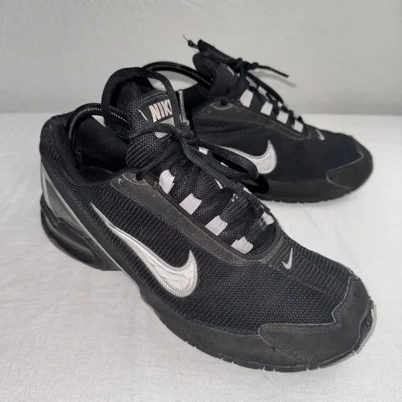 Nike Air Max Torch 3 Plus Mens Size 9.5 Black White Running Shoes 319116-011