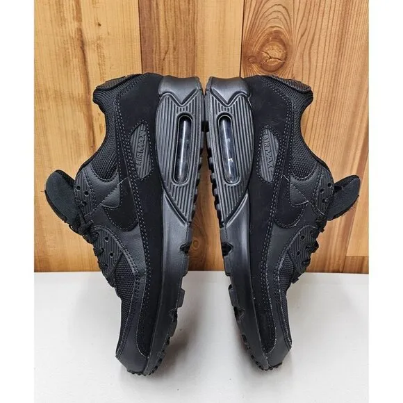 Nike Air Max Triple Black Men's Shoes Size 8.5