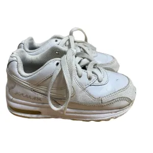 Nike Air Max White Sneakers Shoes Sz 8 White Toddler Kids