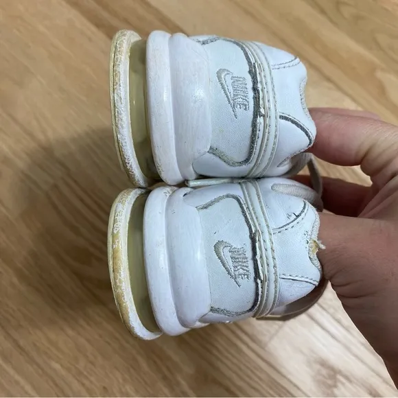Nike Air Max White Sneakers Shoes Sz 8 White Toddler Kids