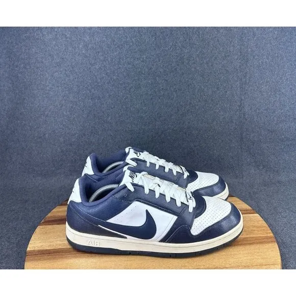 Nike Air Prestige 3 White Midnight Navy sneakers shoes Dunks mens 13