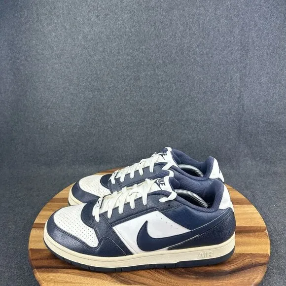 Nike Air Prestige 3 White Midnight Navy sneakers shoes Dunks mens 13
